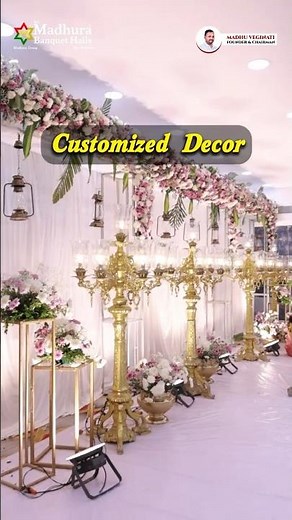Best Place for Weddings & Celebrations | Sai Madhura Banquet Halls #banquethalls #wedding #event #yt