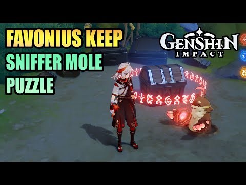 Sniffer Mole Exquisite Chest — Favonius Keep Puzzle — GENSHIN IMPACT 6.3