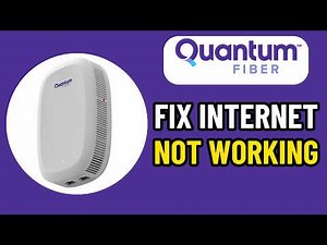HOW TO EASILY FIX QUANTUM FIBER INTERNET NOT WORKING (2026)