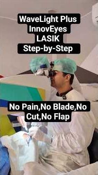 How LASIK Is Done? WaveLight Plus InnovEyes Step-by-Step | No Blade, No Flap, No Cut, No Pain