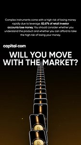 تنبيهات فورية بالأسعار وأخبار السوق. تحمل المشتقات المالية مخاطرة عالية بخسارة أموالك. | Capital.com International