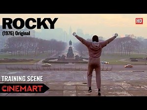 ROCKY (1976) | Training Scene | Training Montage Scene HD