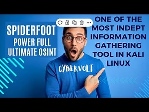 SpiderFoot Tool in Kali Linux: An All-in-One OSINT Solution