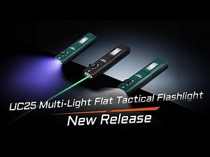 New Release: ACEBEAM UC25 Multi-Light Tactical EDC Flashlight
