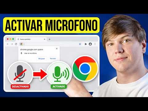 How to ACTIVATE MICROPHONE in Google Chrome - Step by Step
