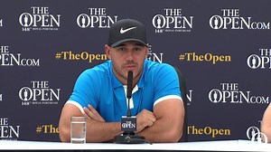 "If you see me on TV that's when I play golf" 😂 | The Open