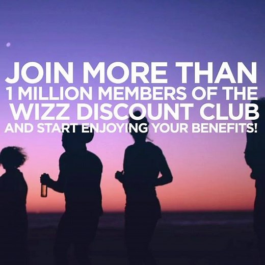 12K views · 271 reactions | 螺 Save even more with WIZZ Discount Club! Join the club and start enjoying its benefits immediately! ✈️ For detailed conditions read more at: https://bit.ly/2bEcmh0 | Wizz Air | Facebook