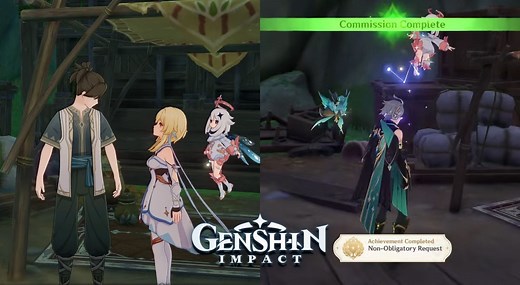 Genshin Impact Project Baby commission guide for hidden achievement