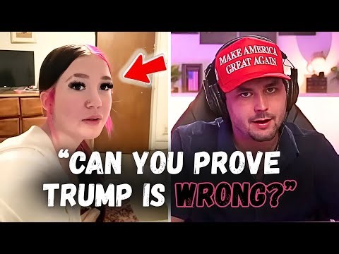 Pink Haired Feminist CHANGES Her Mind About Trump?!(there’s hope yet