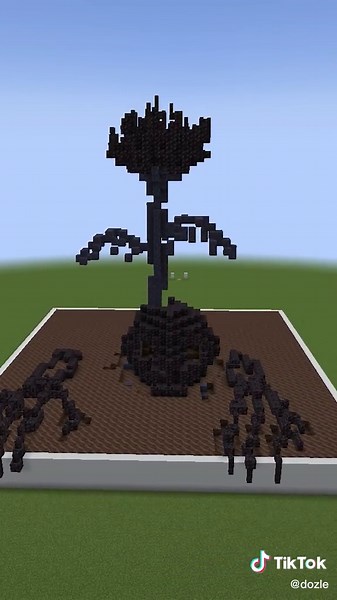 ウィザーローズを使ったマインクラフト建築