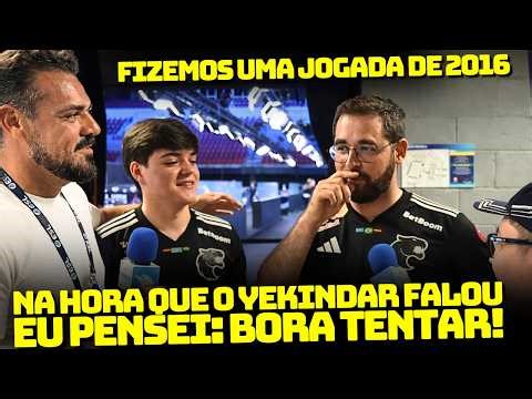 FALLEN AND MOLODOY GIVING AN INTERVIEW AFTER FURIA ADVANCED TO THE SEMI-FINALS!