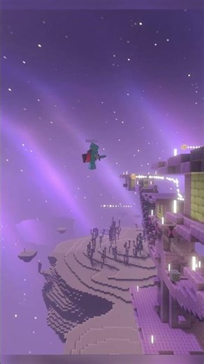 Trying to raid an end city... #minecraft #edit