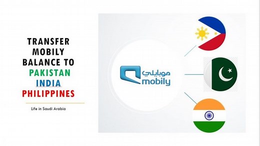 How to transfer Mobily Balance to Pakistan & Philippines?