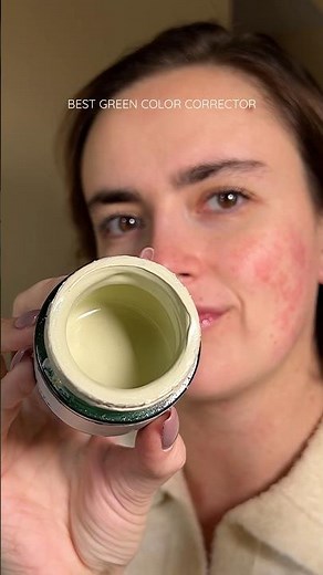 Best green color corrector for Rosacea #drjart #rosacea #greencolorcorrector