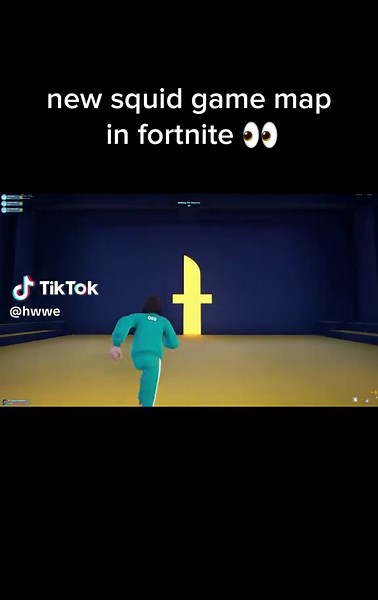 Nuevo Mapa de Squid Game en Fortnite