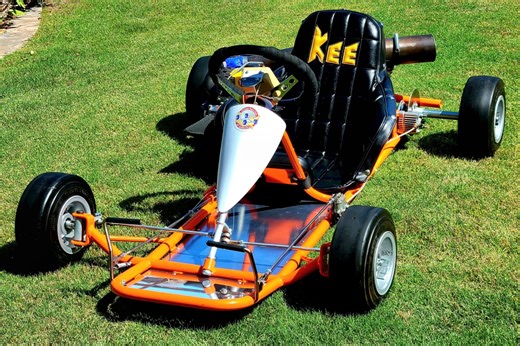 No Reserve: 1972 Kee Kart Racing Go-Kart