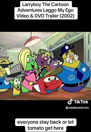Larryboy The Cartoon Adventures Leggo My Ego Video & DVD Trailer (2002)