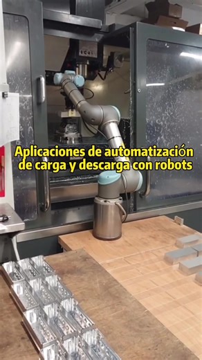 Robot automatic loading and unloading#Industrialrobot#industrialautomation#Nonstandarautomationcustomization#Handlingandpalletizingrobot#Yuantoustrengthmanufacturer