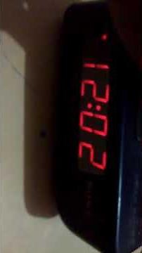 como configurar hora de radio sony Dream Machine I