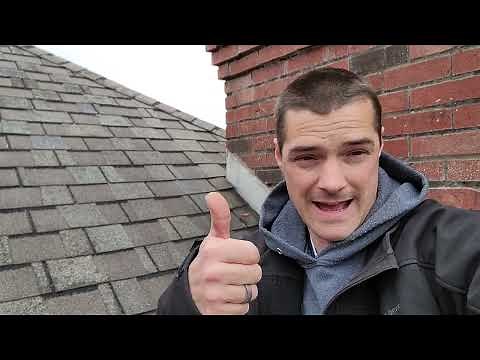 Bad Chimney flashing, Causing leaking and why