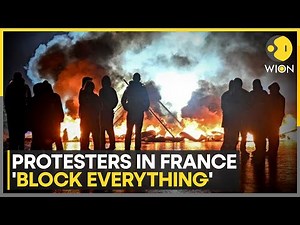 France Protests: Paris Protests Turn Violent, Police Clash With Demonstrators; 200 Arrested | WION
