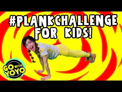 Plank Challenge for Kids! Family Fun Daily Workouts! Go Noodle Inspired