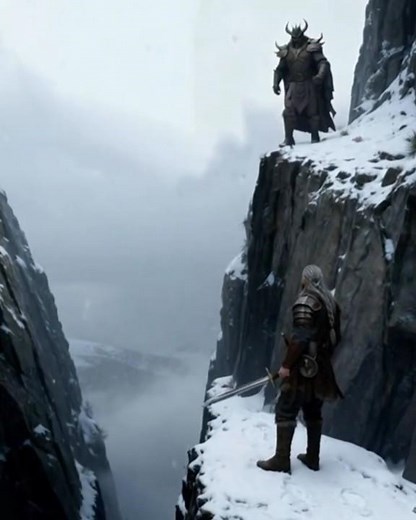 The Warrior's Ascent into the Mountain Realm