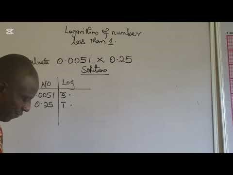 How to perform multiplication of Logarithm of number less than 1