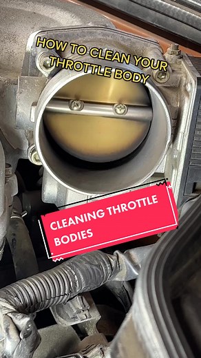 There’s something satisfying about cleaning engine components that don’t get much love. I’m doing all of relearn procedures again tomorrow to see if cleaning my throttle body fixed my bucking/delayed engine braking issues! #throttlebody #detailing #partscleaner #maintenance #diymechanic #350z #chrysgaines