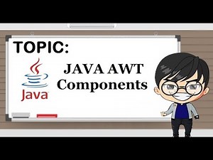 Java AWT Components | Tagalog