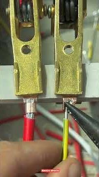 How to Fix Messy Wires Like a Pro.⚡#electrician #DIY