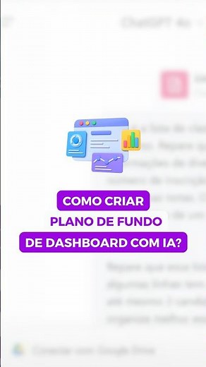 How to create a dashboard background with AI? | #shorts