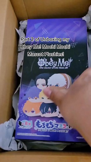 Part 2 of unboxing my Obey Me! Mochi Mochi plushies I preordered from AmiAmi! I love them sm, so dorky n cute 🥰 #obeyme #obeymeshallwedate #obeymetiktok #obeymelucifer #obeymemammon #obeymeleviathan #obeymesatan #obeymeasmo #obeymebeelzebub #obeymebelphegor #obeymesolomon #unboxing #plush