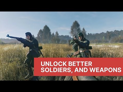 Enlisted 101 - How to unlock new equipment, soldiers and weapons!