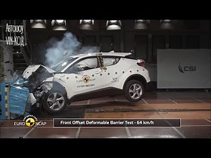Toyota C-HR - краш тест Crash Test