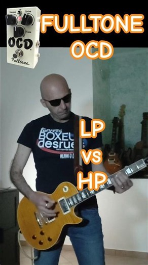 FULLTONE OCD MYSTERY SWITCH: LP vs HP
