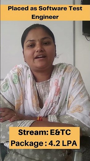 Successfully placed as Software Test Engineer | QSpiders student review |Testimonial