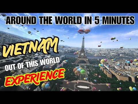 Vietnam's Out Of This World Virtual Reality Theme Park Ride Video: Across the Globe in 5 minutes