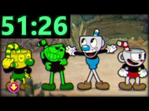How fast can 4 speedrunners beat Cuphead?