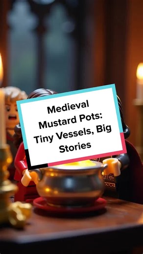 Did you know medieval nobles took mustard pots seriously? Discover the quirky role of mustard in history! #history #weirdhistory #funfacts #learnsomethingnew #shorts #quirkyfacts