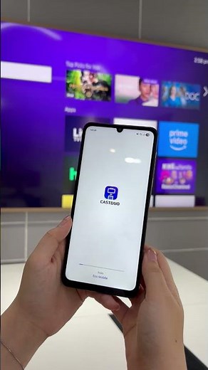 How to mirror your Samsung phone to a Roku TV.