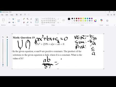 DSAT Practice Test 4. Math Module 2 Hard 19