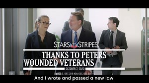 When our brave veterans were being denied health care, I went to work. I wrote and passed a law to get veterans suffering from PTSD the help they needed. Veterans had our backs, and I will take on anyone to make sure we have their backs now. | Gary Peters