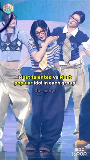 most talented vs most popular idol in each group #wonhee #illit#ive#idle #enhypen#leserrafim #shorts