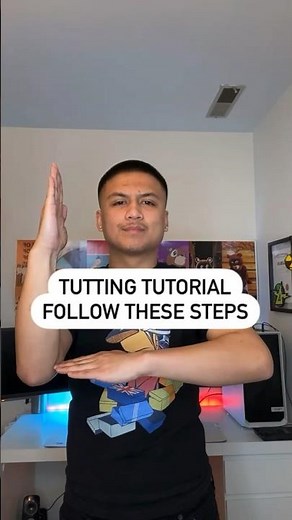 STEP BY STEP TUTTING TUTORIAL 🕺🏽 Tutting Hip Hop Dance For Beginners #tutting
