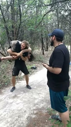 Explosive Lift to Fireman's Carry