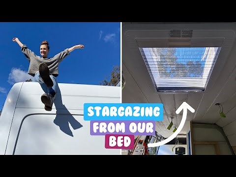 How to install a skylight (Dometic Mini Heki Plus) | vanlife build updates
