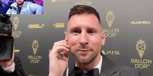 Lionel Messi appears on Twitch live stream after winning Ballon d’Or