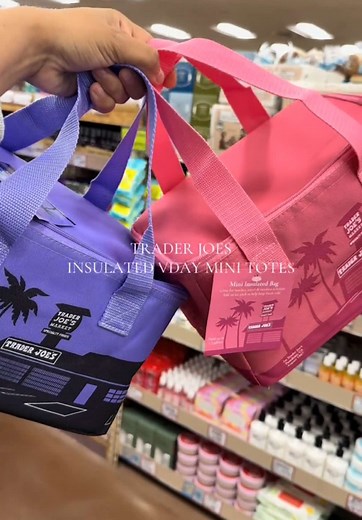 Trader Joe's Insulated Valentine's Mini Totes Review