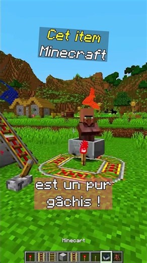 Cet item Minecraft est abandonné depuis 2013 #minecraft #redstone #gaming